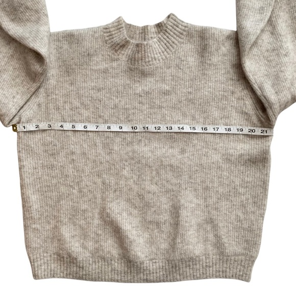 Lonely Oatmeal Coco Mohair Pullover 
